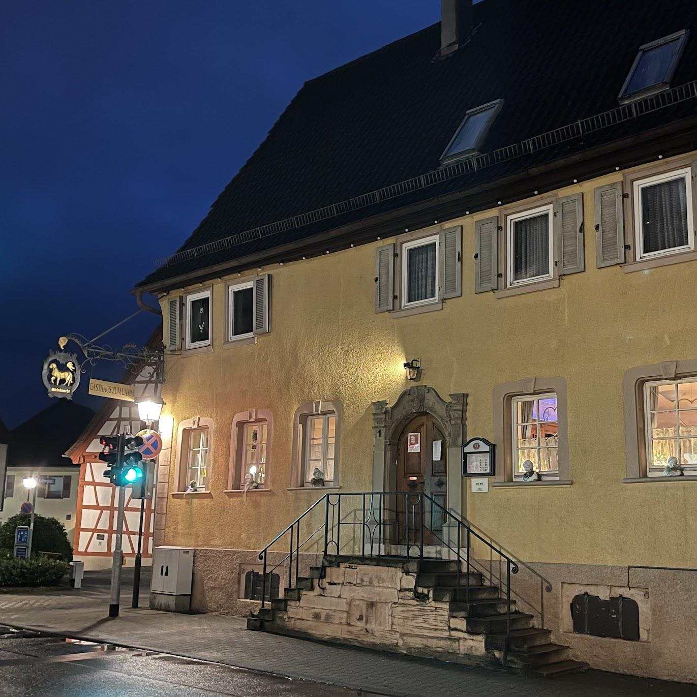 Restaurant "Gaststätte zum Lamm" in Schwaigern