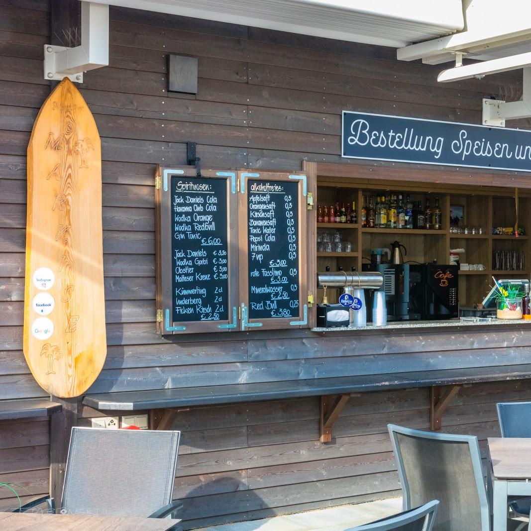 Restaurant "Strandbar Markise mit warmen Speisen, Pizza 24 Stunden und Cocktails" in Boxberg-Oberlausitz