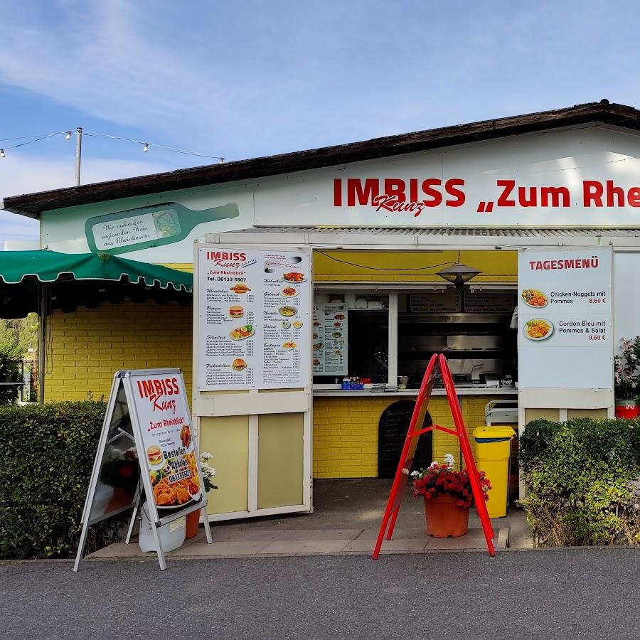 Restaurant "Imbiss Kunz „Zum Rheinblick“" in Nierstein