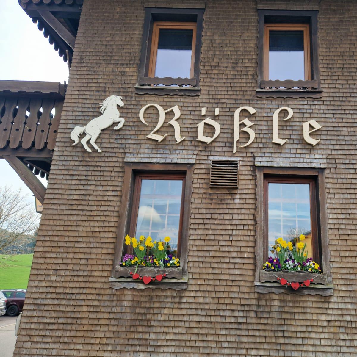 Restaurant "Gasthaus Rößle" in Schönwald im Schwarzwald