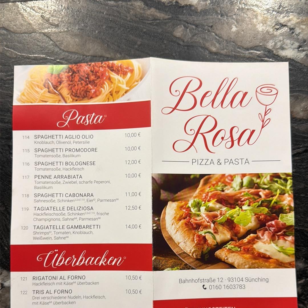 Restaurant "Bela Rosa Pizza & Pasta" in Sünching