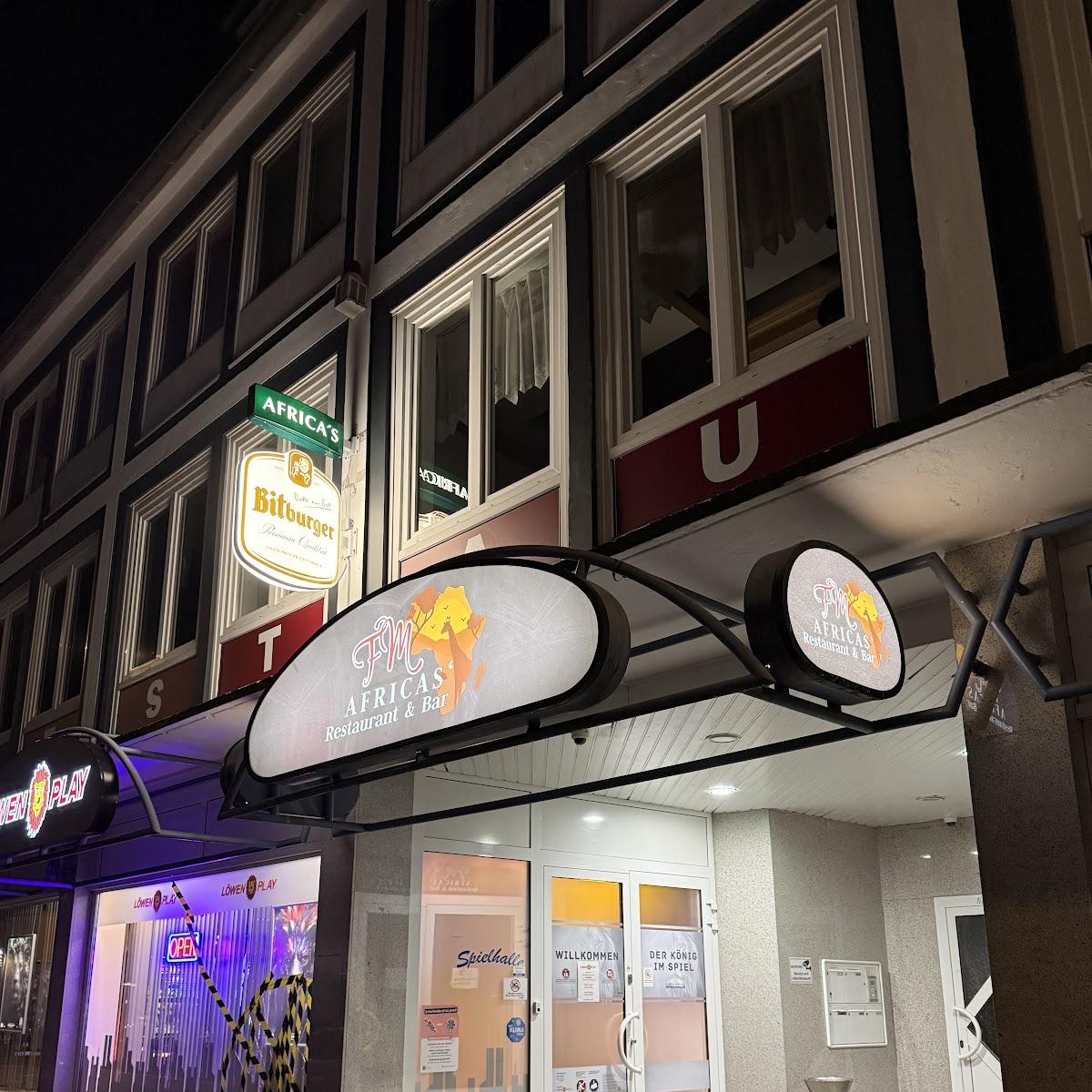 Restaurant "FM Africas‘ Restaurant & Bar" in Emden