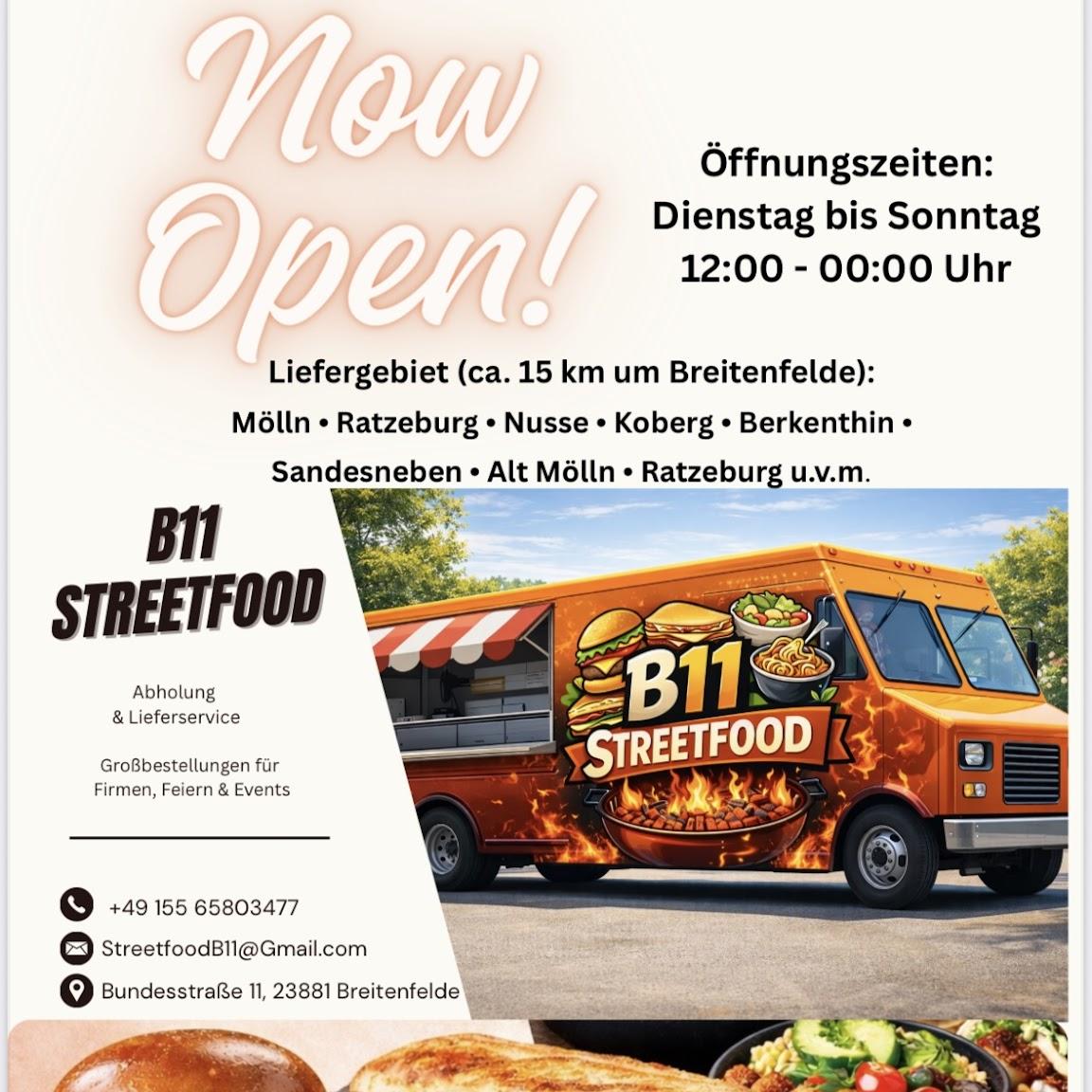 Restaurant "B11 Streetfood" in Breitenfelde