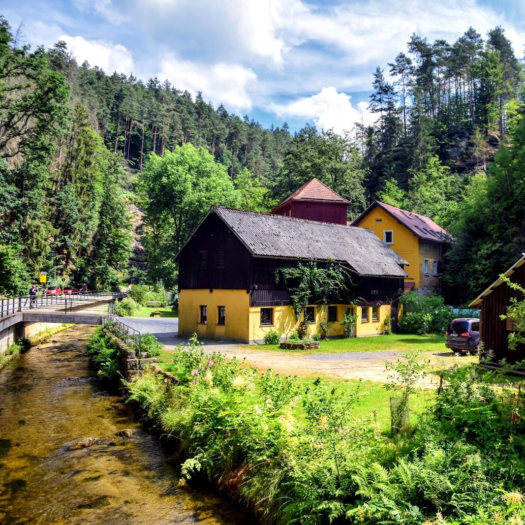 Restaurant "Gasthaus & Pension Buschmühle" in Sebnitz