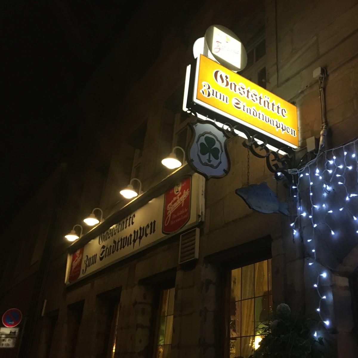 Restaurant "Gaststätte  Zum Stadtwappen " in  Fürth
