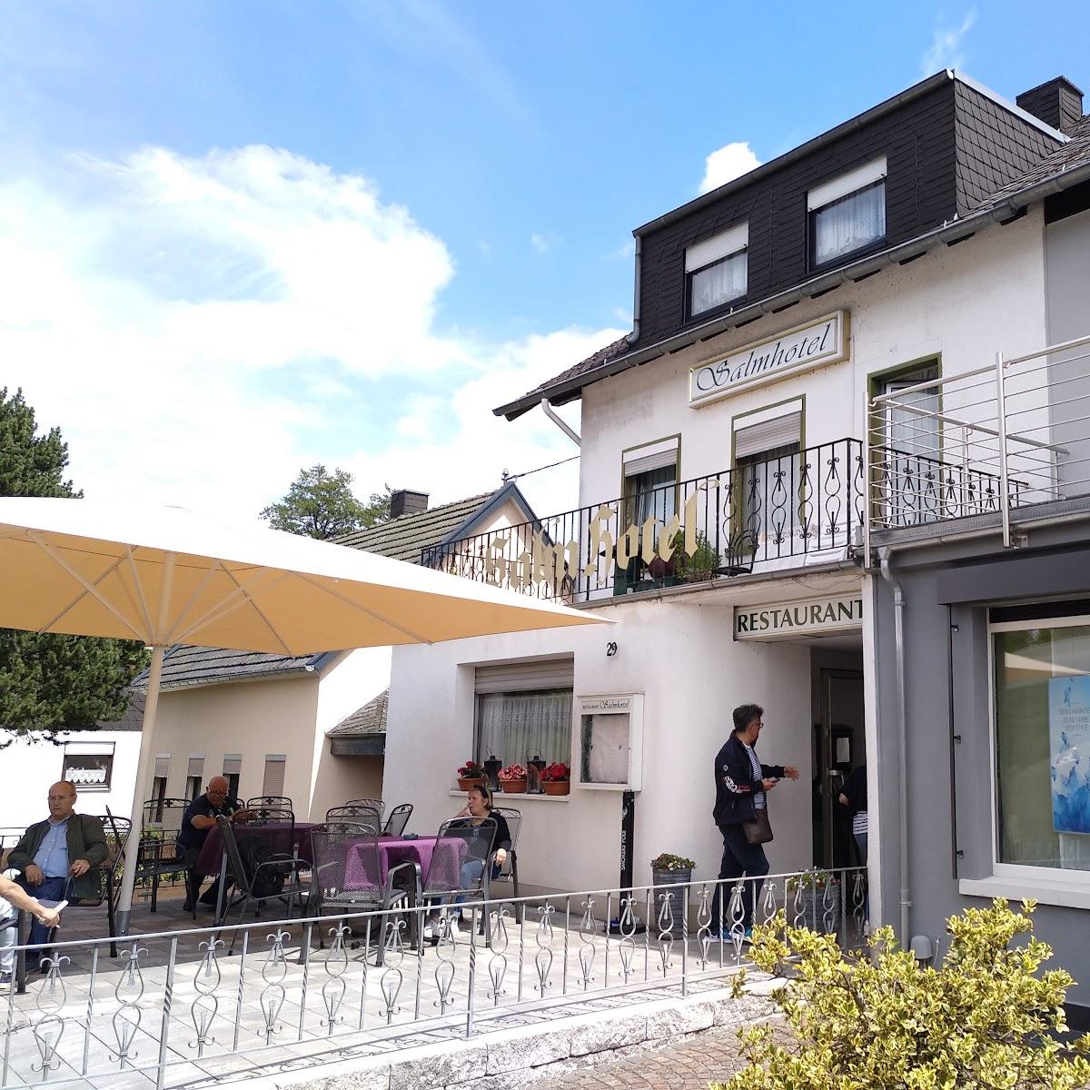 Restaurant "Salmhotel" in Salmtal