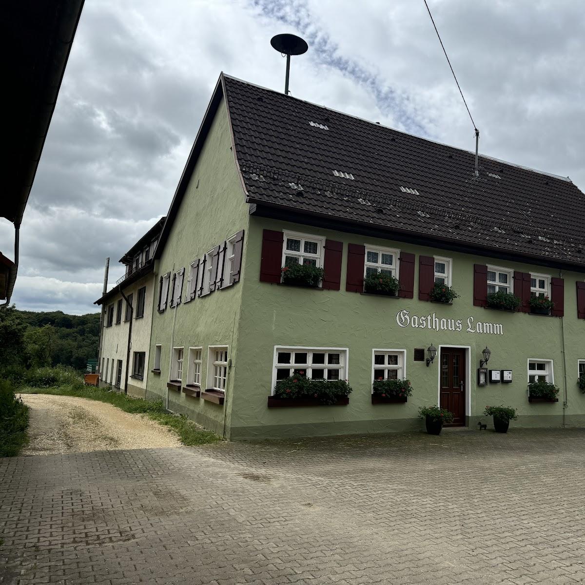 Restaurant "Gasthaus zum Lamm" in Altheim (Alb)