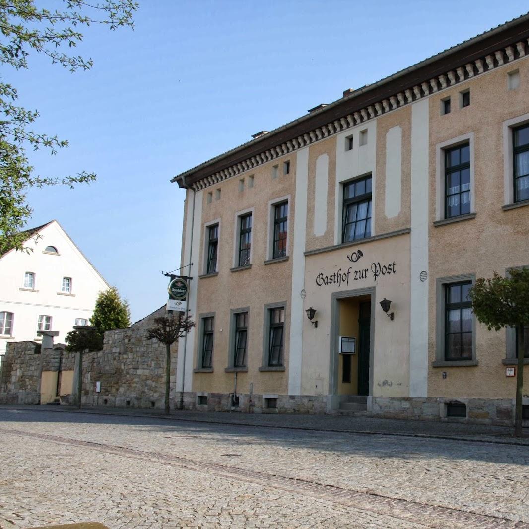 Restaurant "Gasthof zur Post 06667  Naumburger Str.4" in Stößen