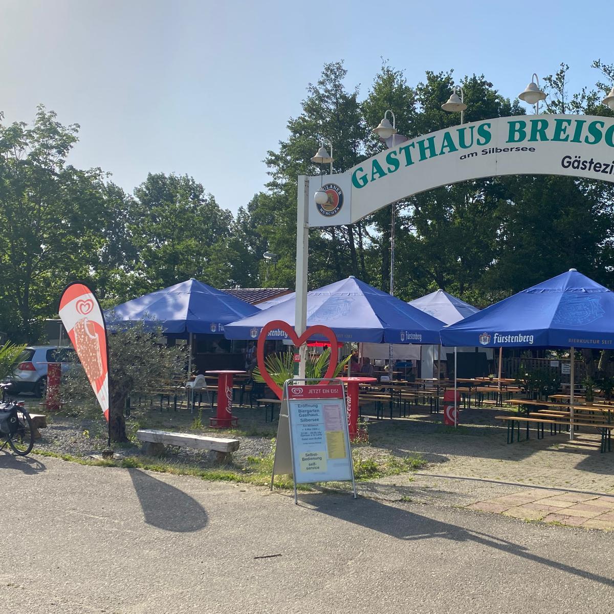 Restaurant "Biergarten - Gasthaus Breisgau am Silbersee" in Freiburg im Breisgau