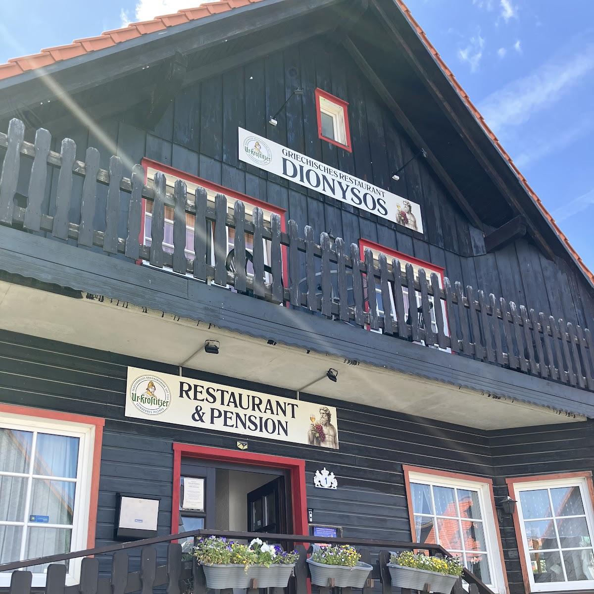Restaurant "Restaurant Dionysos" in Oberharz am Brocken