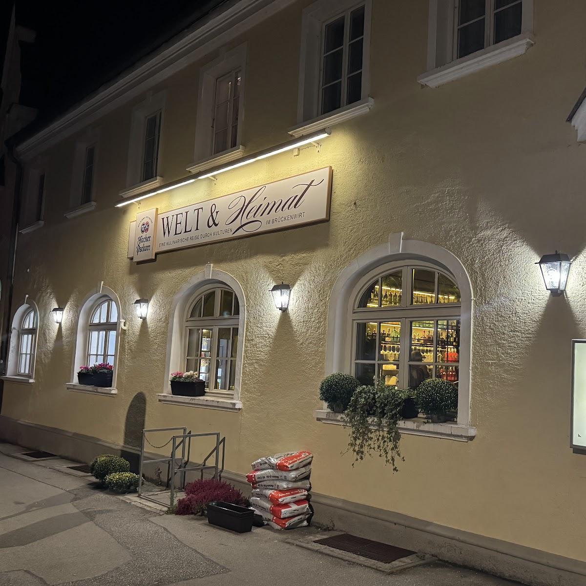Restaurant "Welt und Heimat im Brückenwirt" in Wolfratshausen