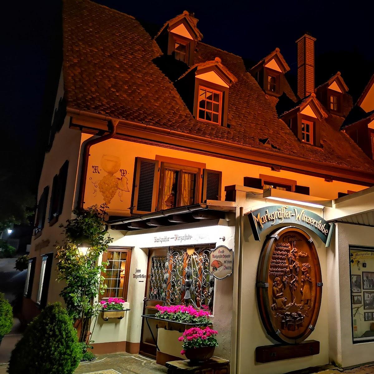 Restaurant "Markgräfler Winzerstuben" in Badenweiler