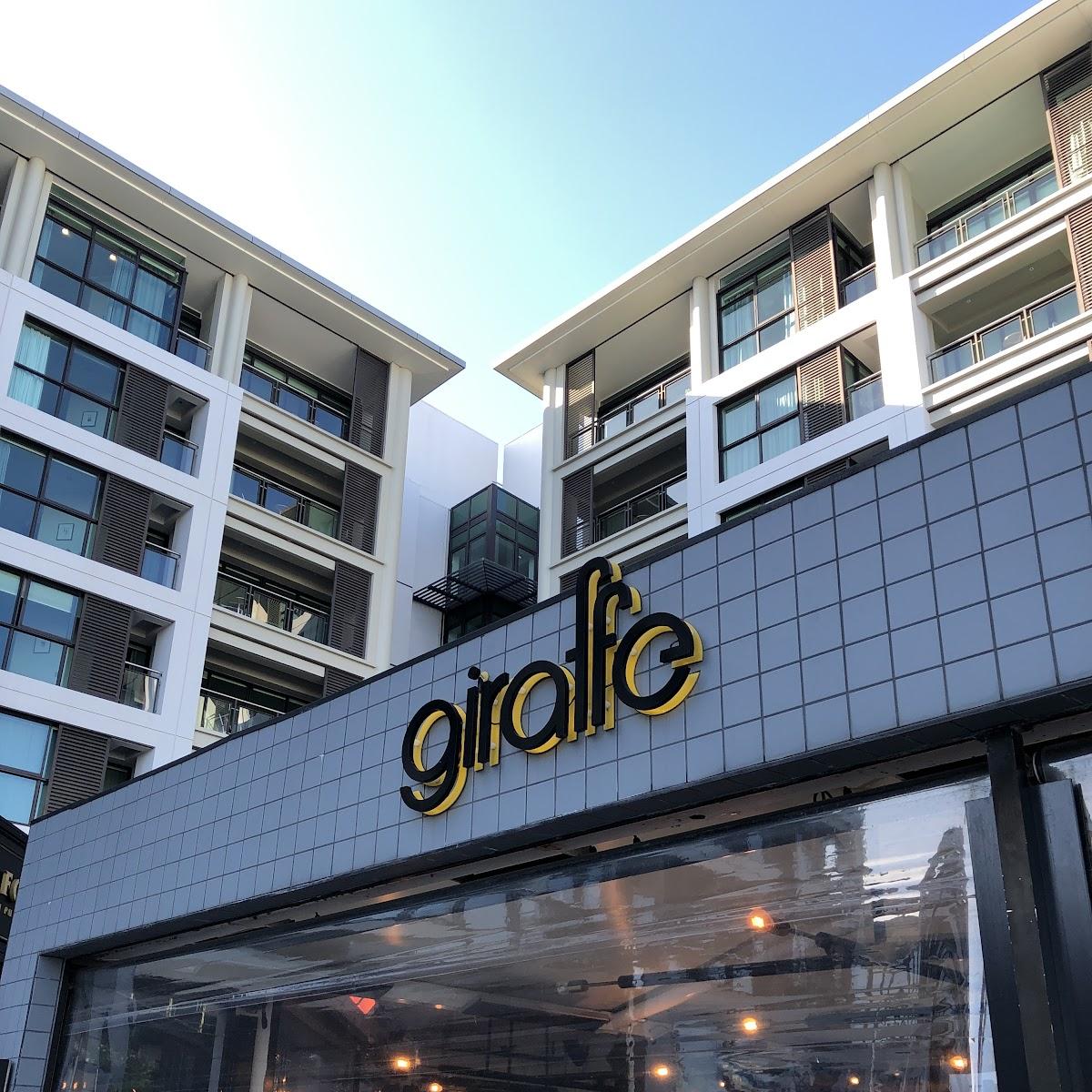Restaurant "Giraffe" in New Zealand
