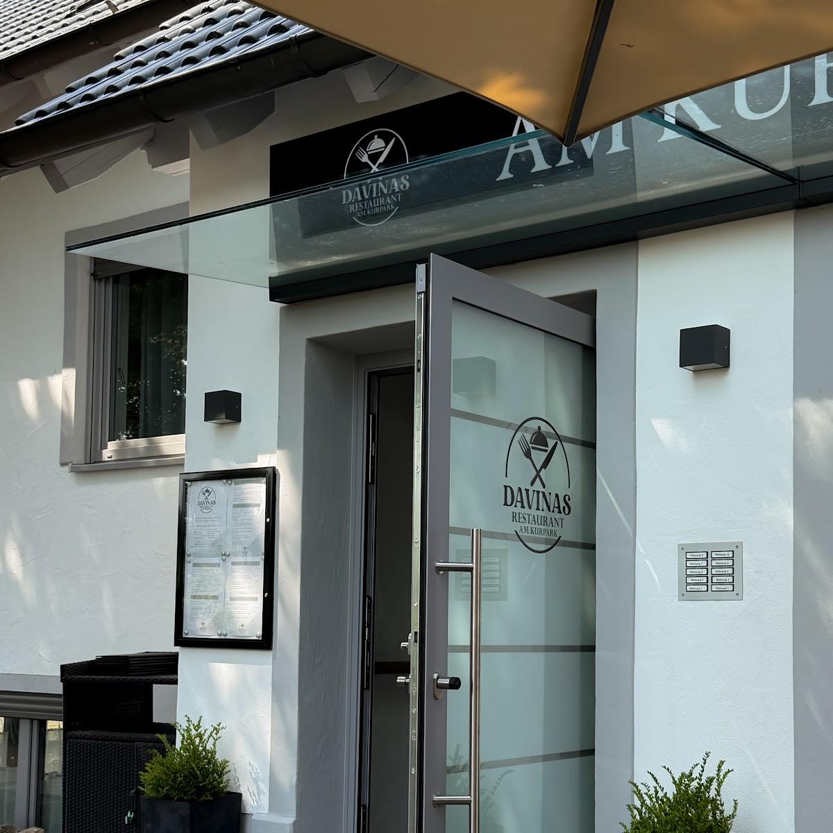 Restaurant "Davinas Restaurant am Kurpark" in Bad Staffelstein
