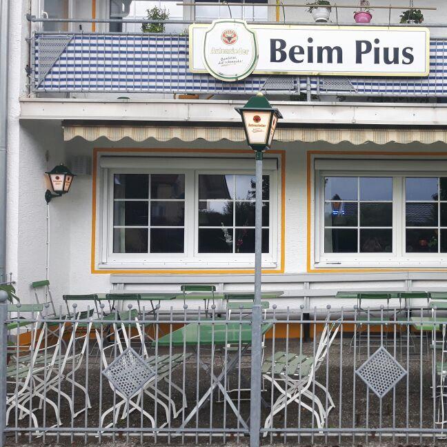 Restaurant "Beim Pius" in  Günz