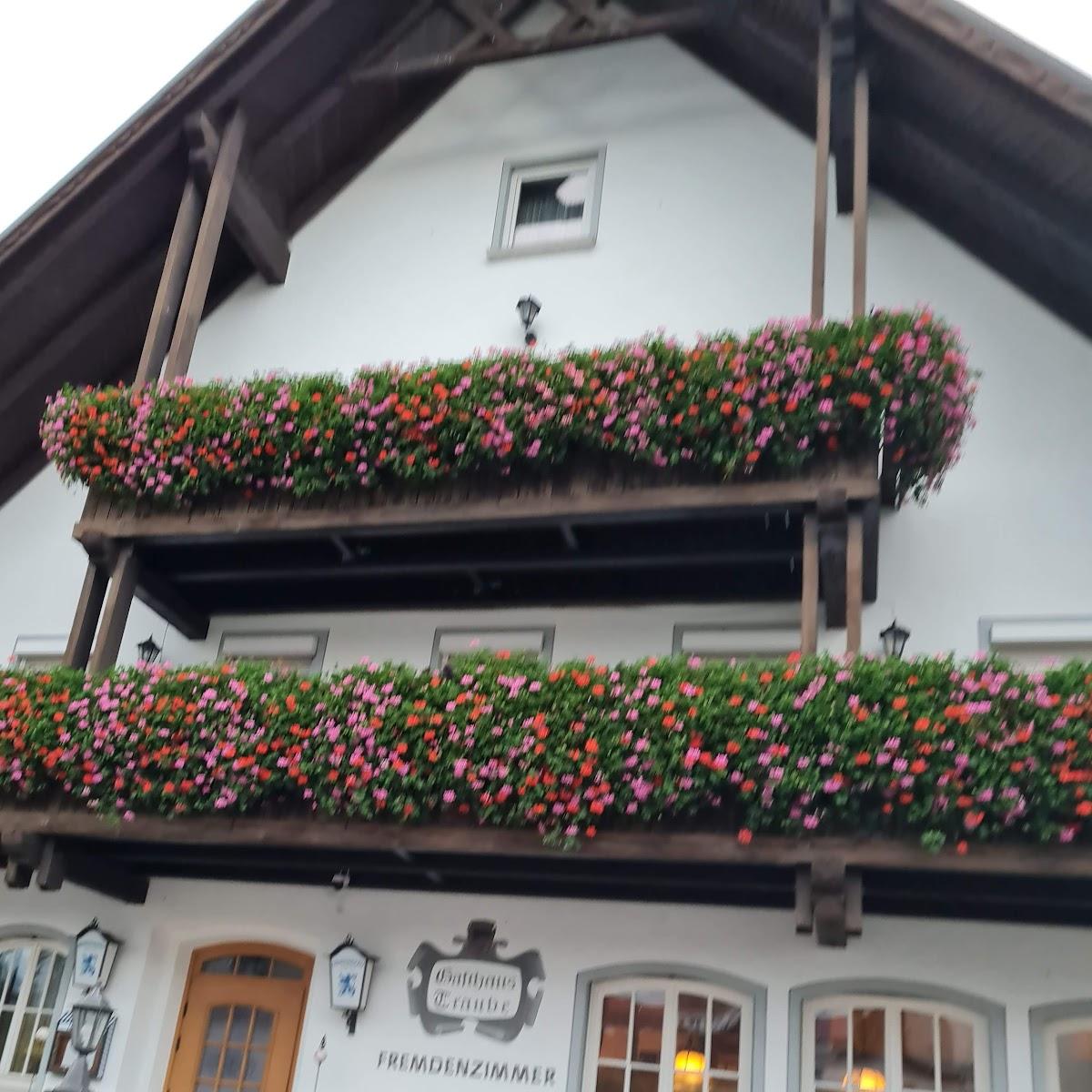 Restaurant "Gaststätte Traube," in Winterrieden