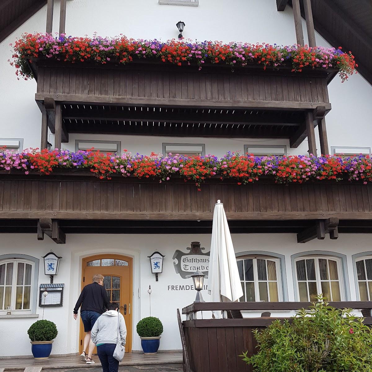 Restaurant "Gaststätte Traube," in Winterrieden