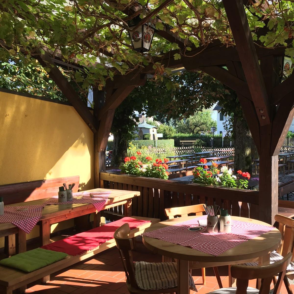 Restaurant "Gasthof zum alten Wirt" in  Wörthsee