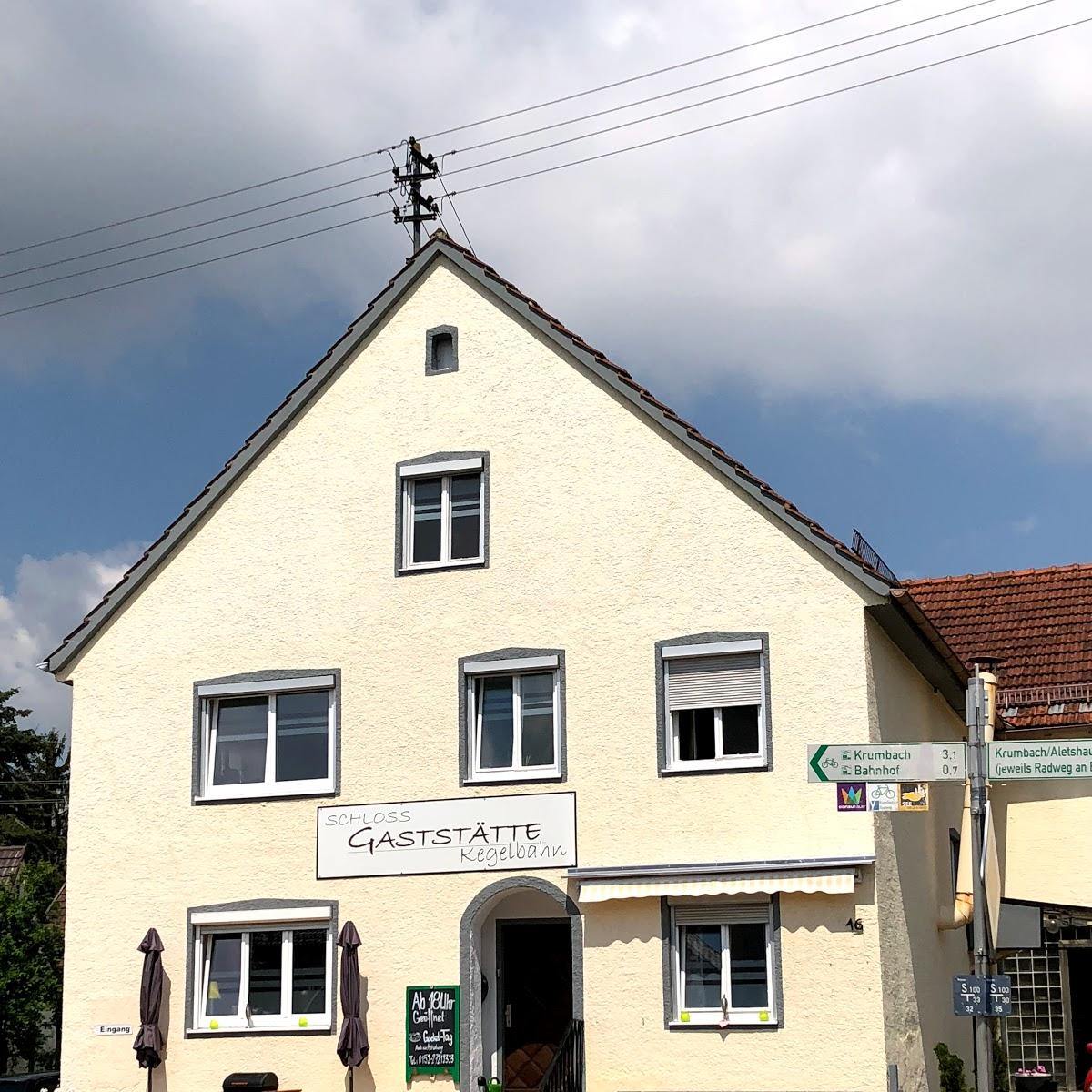 Restaurant "Schloss Gaststätte Kegelbahn" in  (Schwaben)