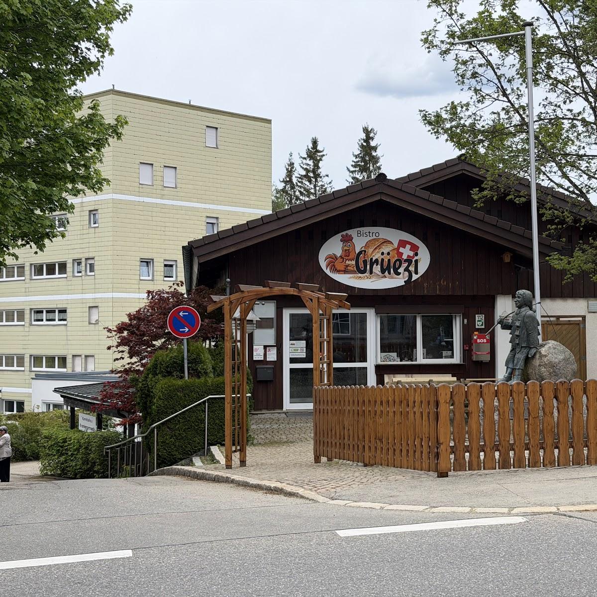 Restaurant "Bistro Grüezi" in Schönwald im Schwarzwald