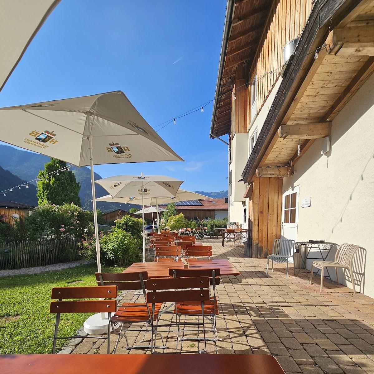 Restaurant "Wirtshaus Dahoam" in Schleching