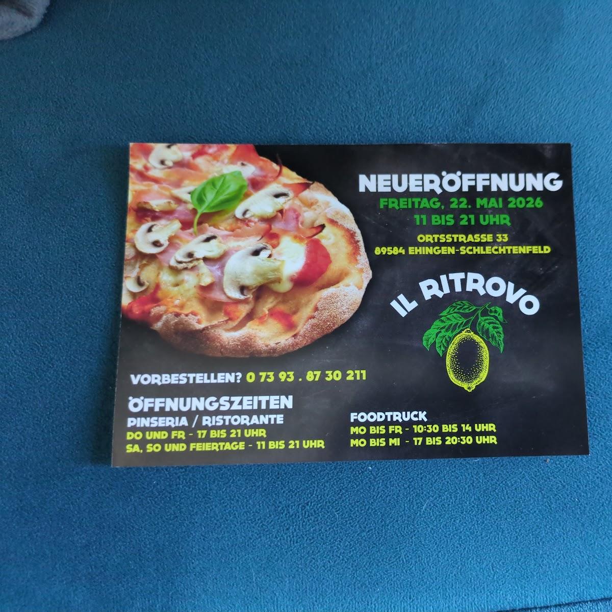 Restaurant "Il Ritrovo" in Ehingen (Donau)