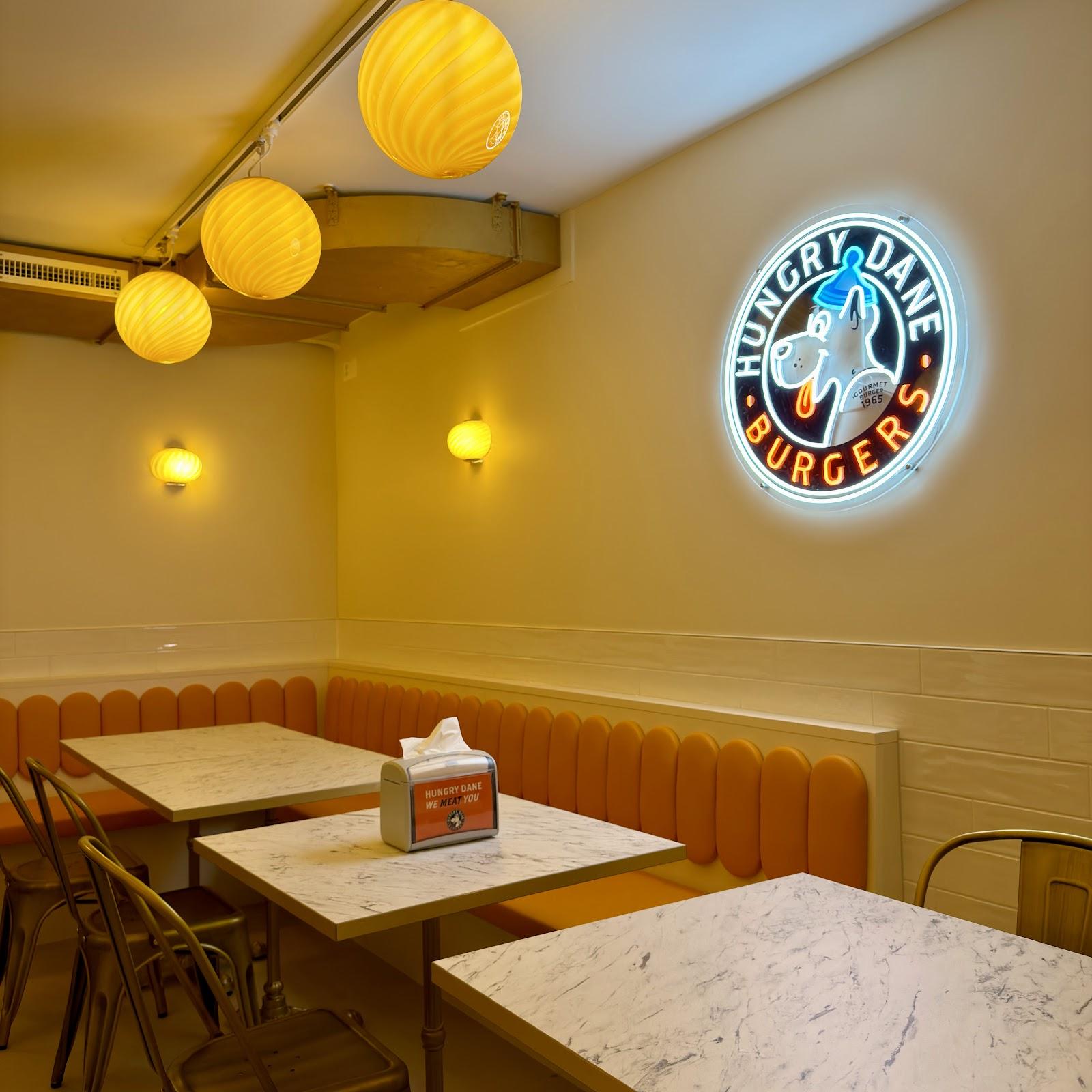 Restaurant "Hungry Dane Burgers" in Lachen