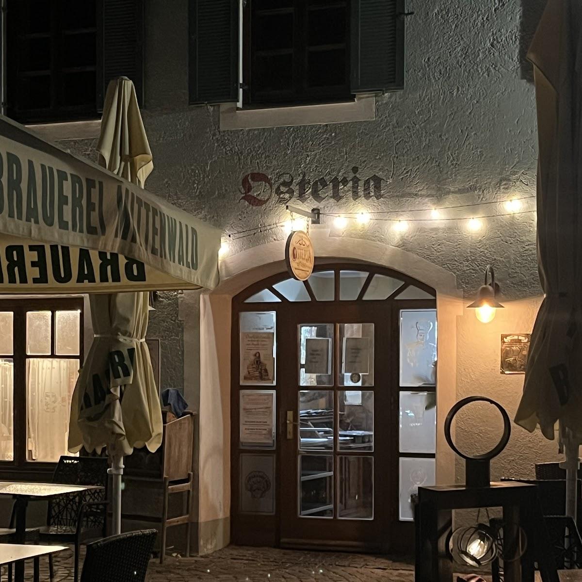 Restaurant "Osteria BellaVista mittenwald" in Mittenwald