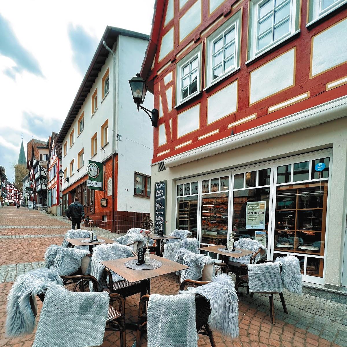 Restaurant "Schloss Cafe Lukasch" in Grünberg