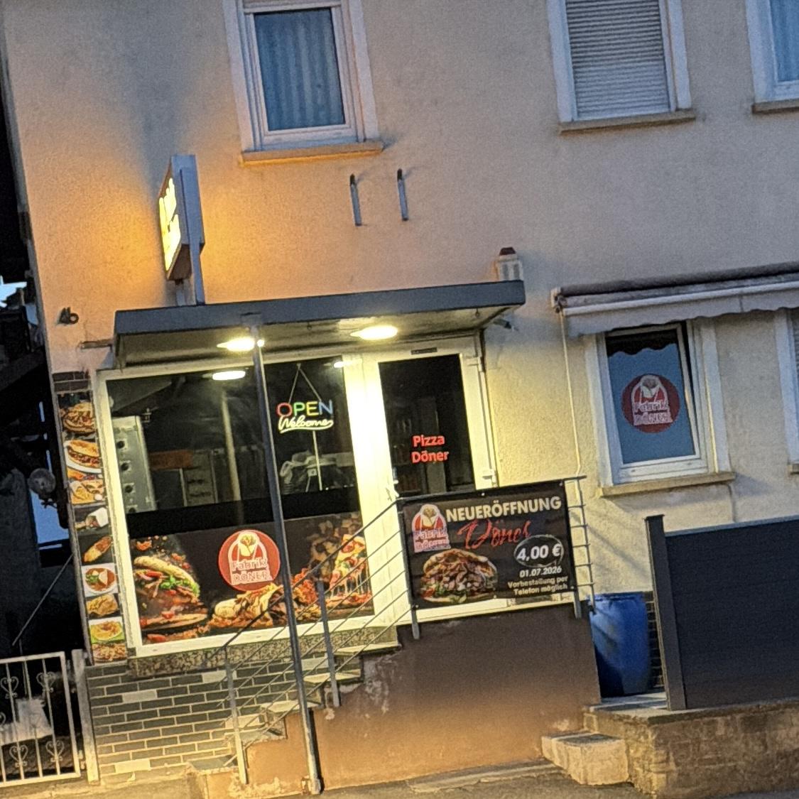 Restaurant "Fabrik Döner" in Frickenhausen