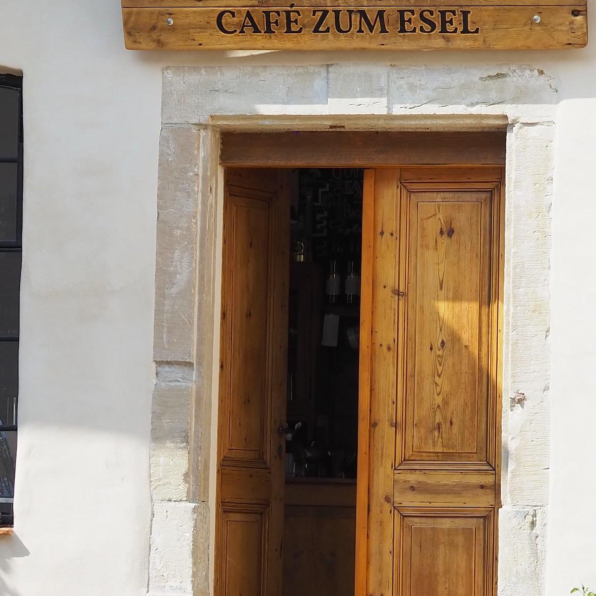 Restaurant "Café zum Esel -" in Wetterzeube