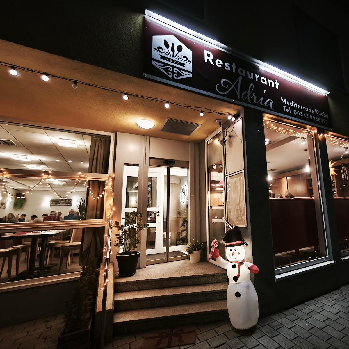 Restaurant "Restaurant Adria" in Bad Bergzabern