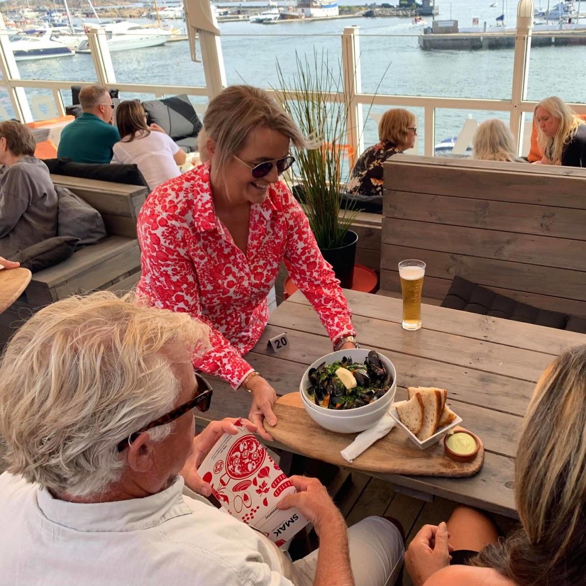 Restaurant "Losen terrasse" in Stavern