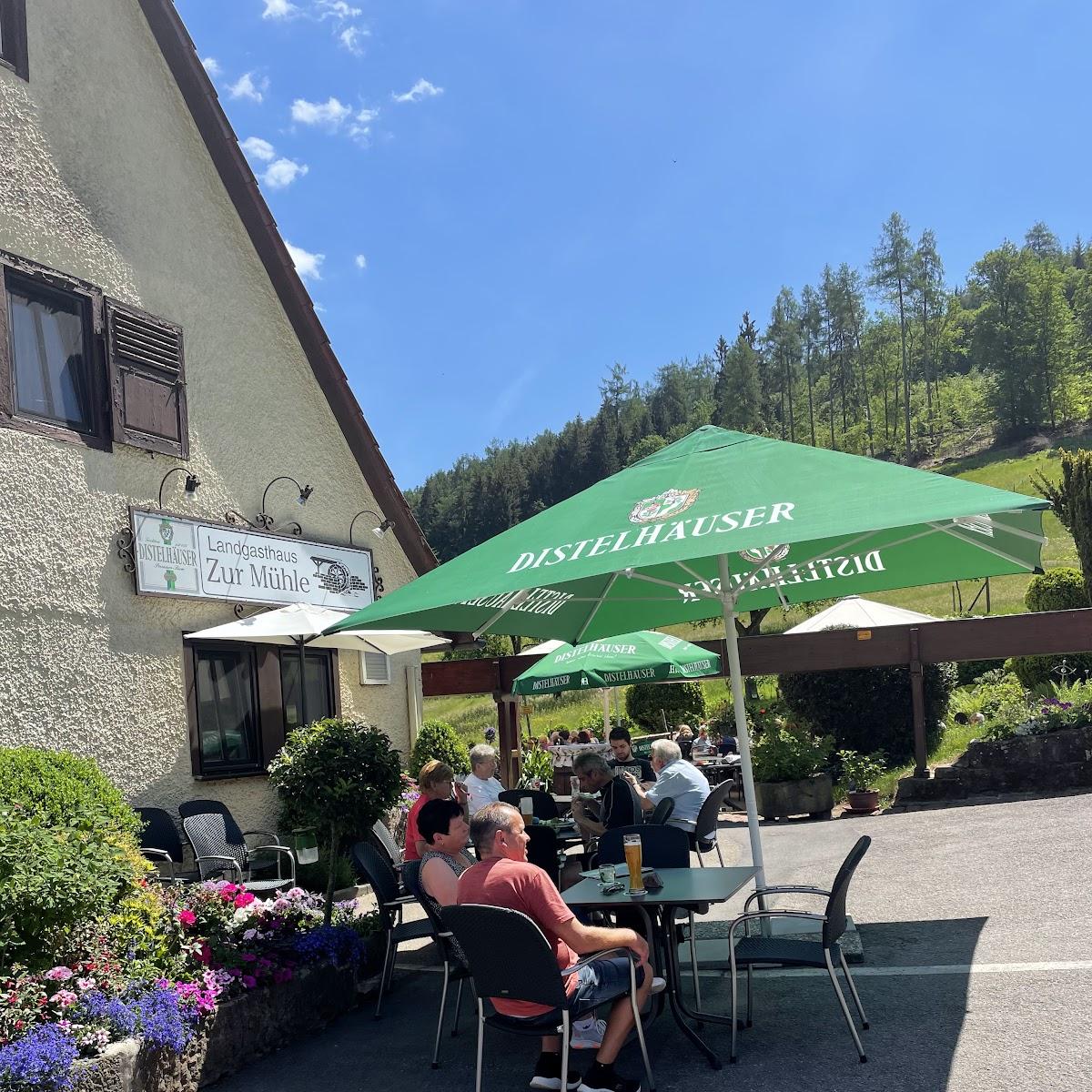 Restaurant "Landgasthaus zur Mühle" in Waldbrunn