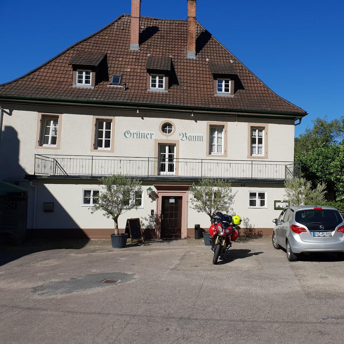 Restaurant "Gasthaus & Pension Grüner Baum" in Eberbach