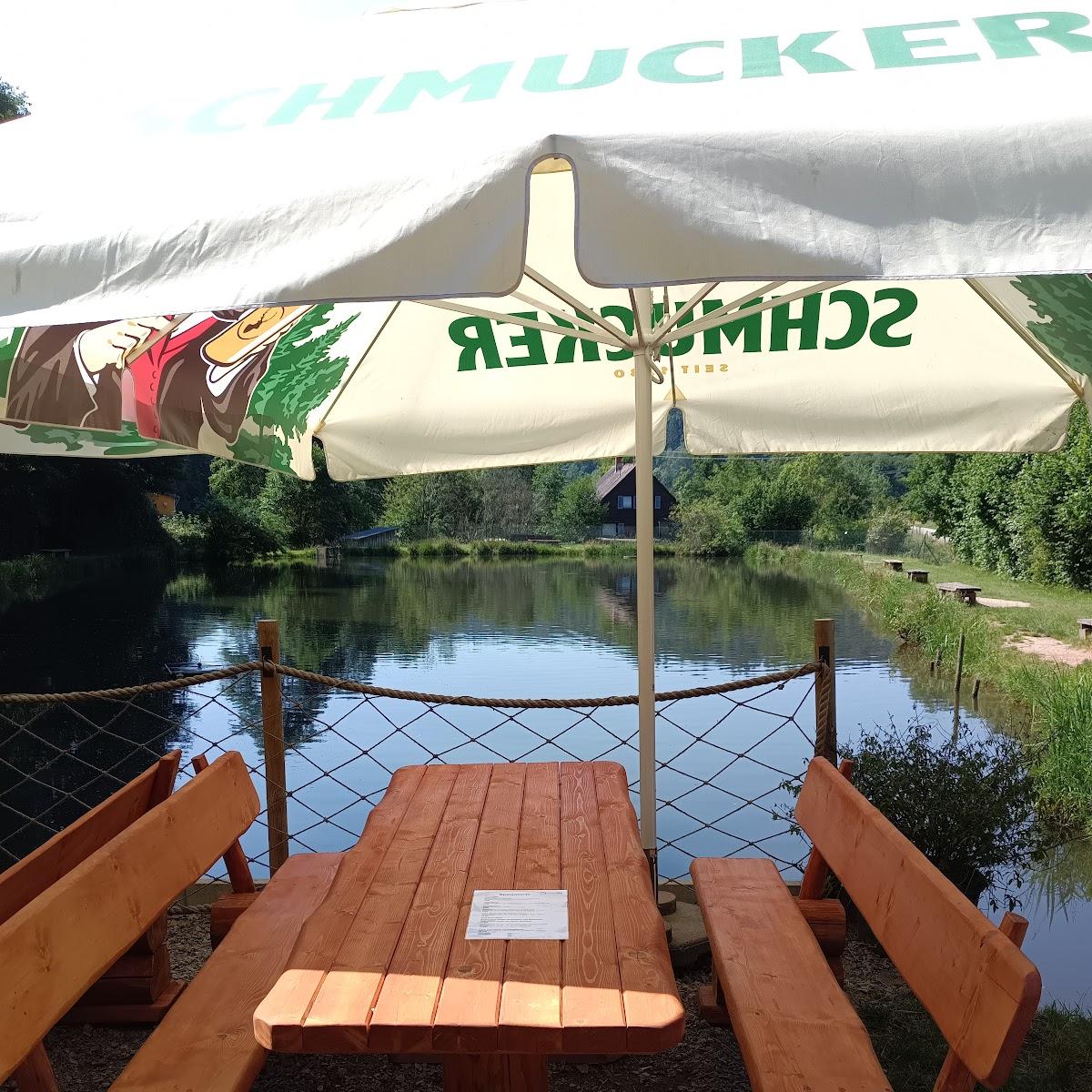 Restaurant "Forellenhof Biergarten" in Heiligkreuzsteinach