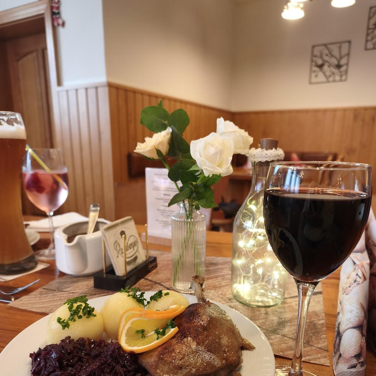 Restaurant "Gasthof  Zum goldenen Krug " in Turnow-Preilack