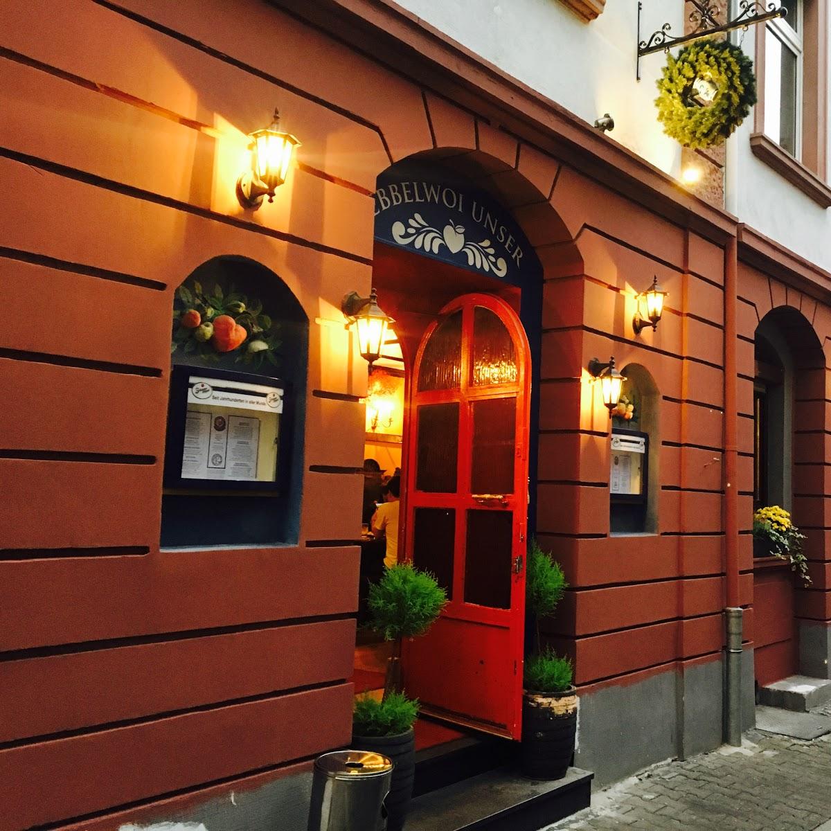 Restaurant "Ebbelwoi Unser" in Frankfurt am Main