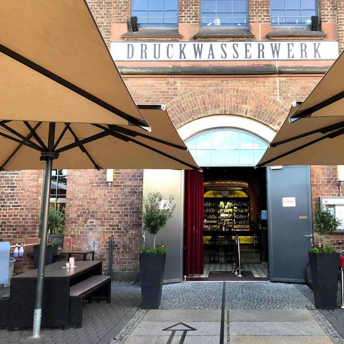 Restaurant "Druckwasserwerk" in Frankfurt am Main