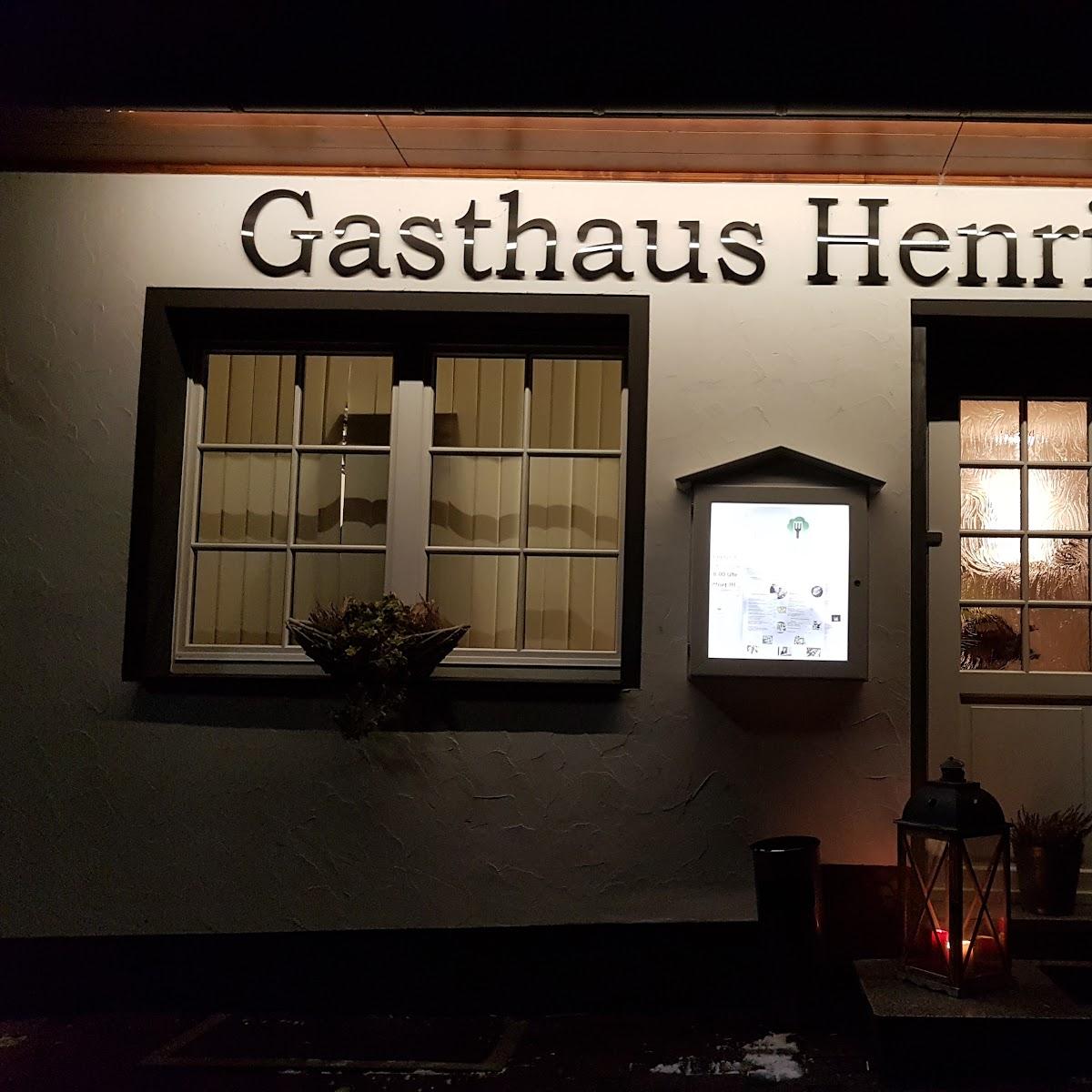 Restaurant "Gasthaus Henrichs" in Kirchhundem