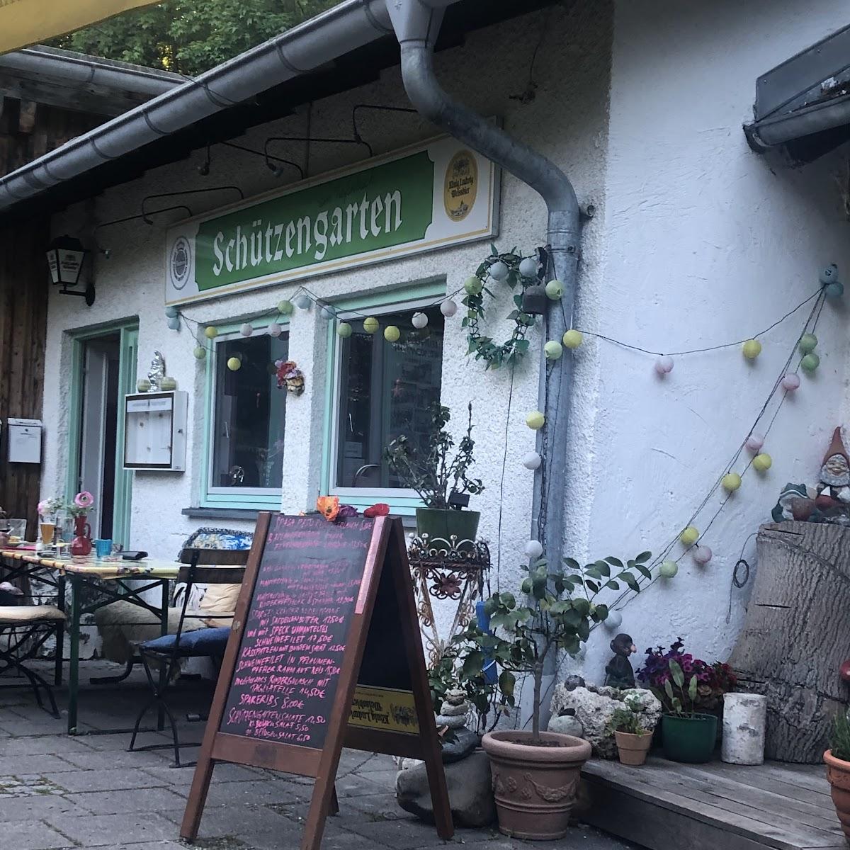 Restaurant "Schützengarten am Tiefenbach" in Dießen am Ammersee