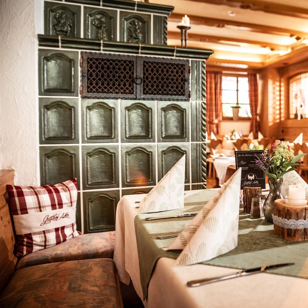 Restaurant "Gasthof Adler Hotel Restaurant Catering Biergarten" in Ziemetshausen