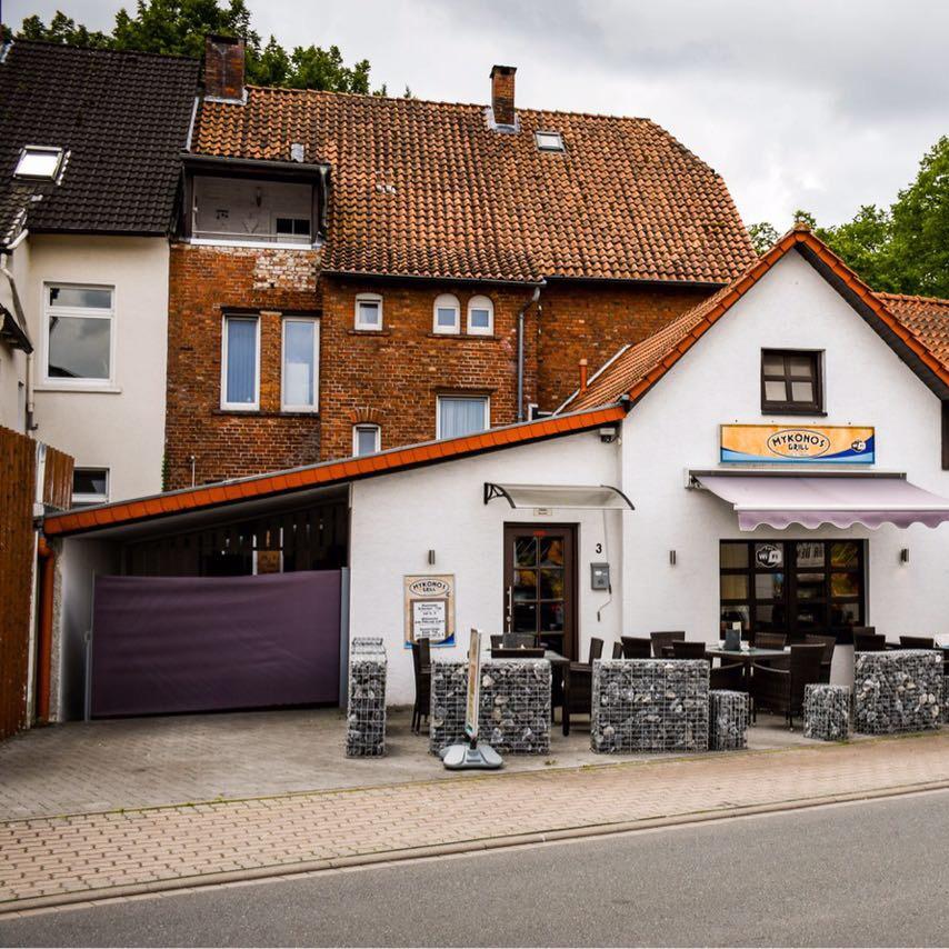 Restaurant "Mykonos Grill" in Lügde