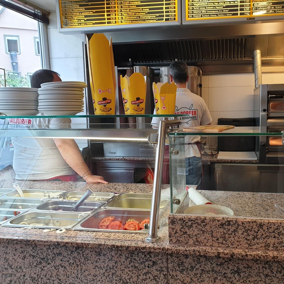 Restaurant "er Pizza & Kebaphaus" in Gaildorf