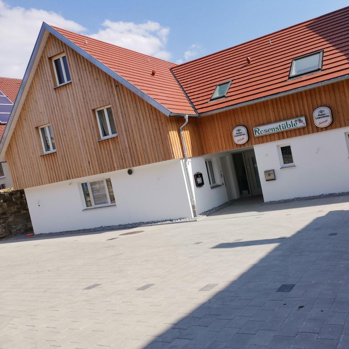 Restaurant "Rosenstüble" in Rosengarten