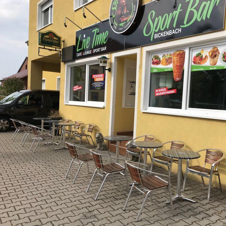 Restaurant "Live Time Cafe Lounge Shisha Bar" in Bickenbach