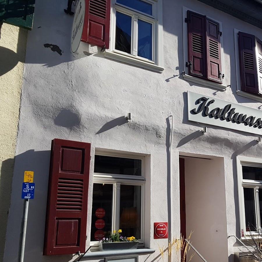 Restaurant "Kaltwassers Wohnzimmer" in Zwingenberg