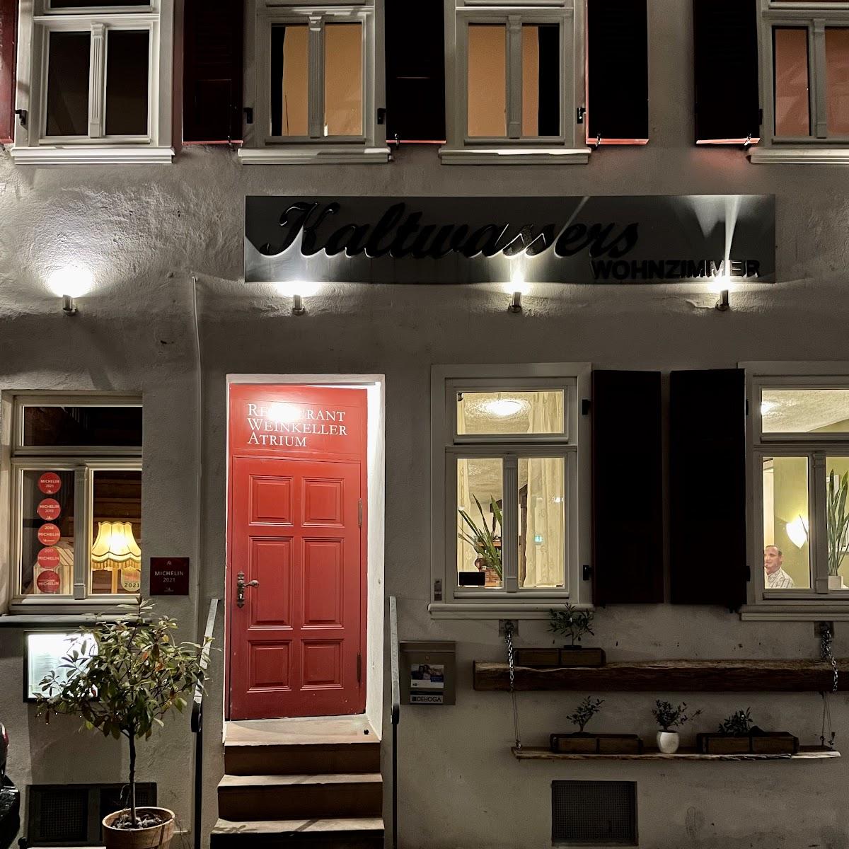 Restaurant "Kaltwassers Wohnzimmer" in Zwingenberg