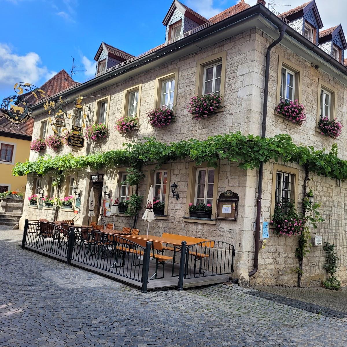 Restaurant "Gaststätte Zum Goldenen Ochsen" in Sommerhausen