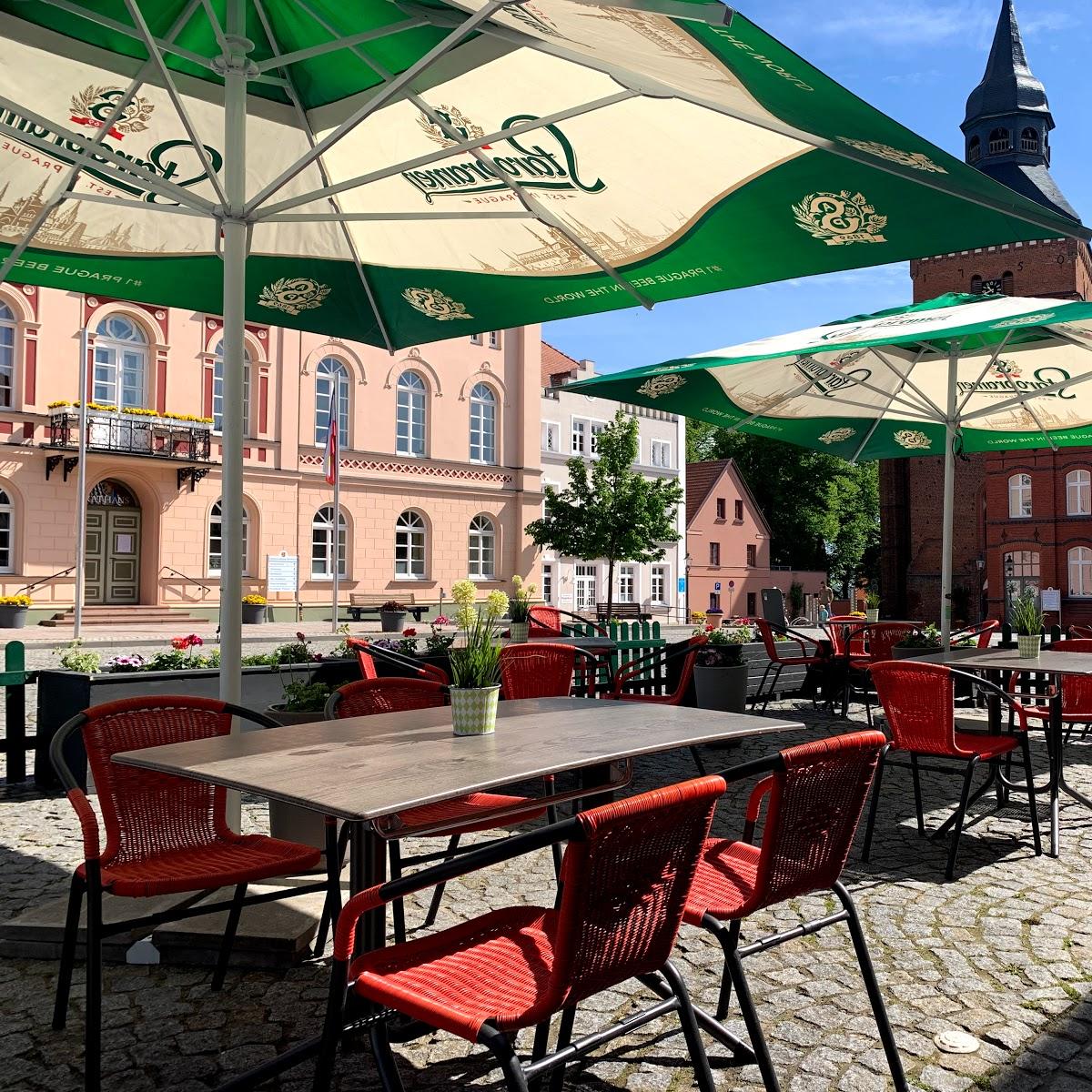 Restaurant "Gaststätte am Markt Steaks und Pizza" in  Sternberg